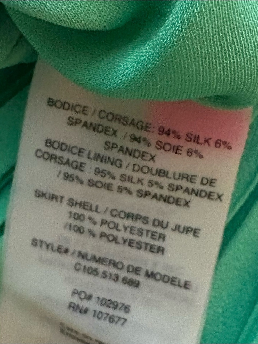 Alice + Olivia Bright Green Silk Pleated Backless Cocktail Dress - Picture 9 of 12